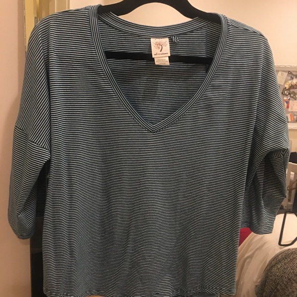Nordstrom Tops - 3/4 Sleeve Stripe Top